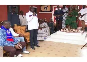 Bawumia Enstooled Nana “Ntentankesehene”: The King of the Internet in Nsawam