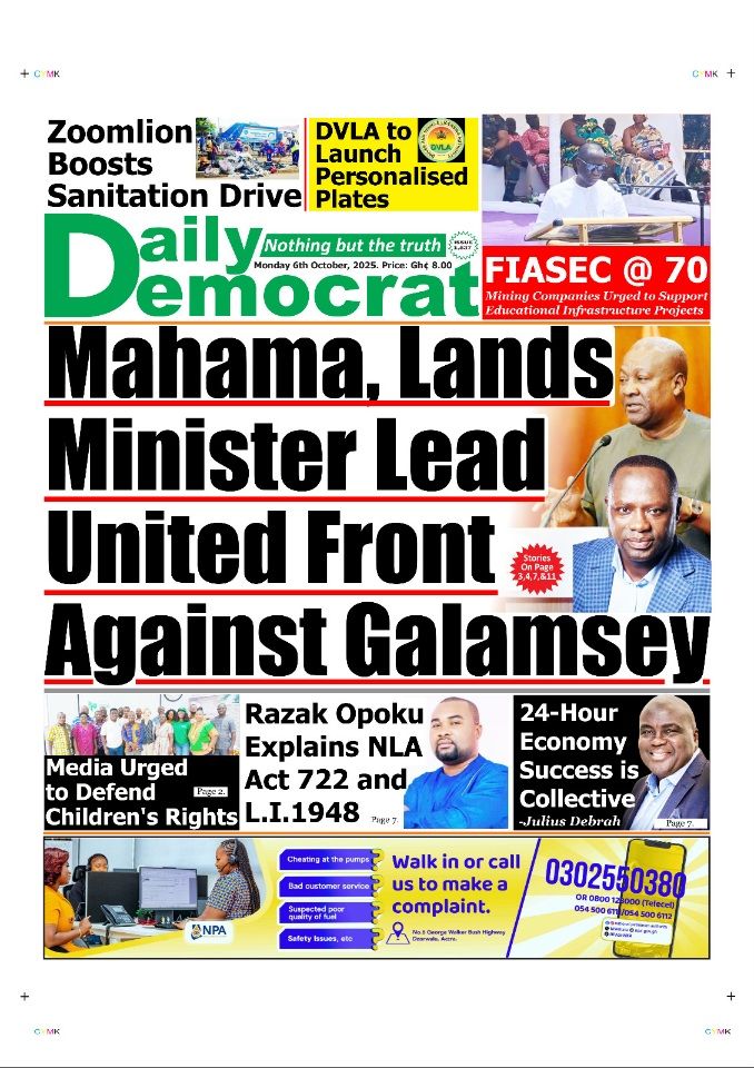 Newspaper headlines October