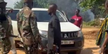 anti-galamsey Hwidiem attack