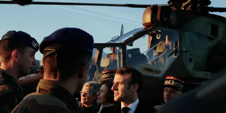 Macron voluntary military