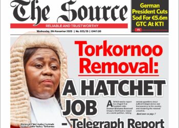Here are today’s newspaper headlines, Monday, November 5, 2025