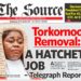 Here are today’s newspaper headlines, Monday, November 5, 2025