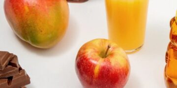 sugars fruits vegetables