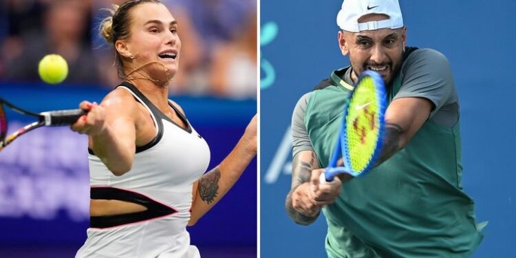 Aryna Sabalenka exhibition