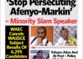Here are today’s newspaper headlines, Monday, December 1, 2025