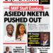 Here are today’s newspaper headlines, Friday, December 19, 2025
