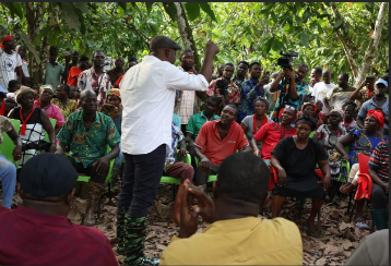 Oppong Nkrumah farmers