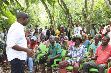 Oppong Nkrumah farmers
