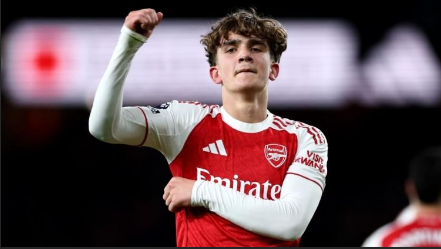 Arsenal’s Max Dowman