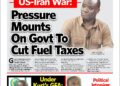 Here are today’s newspaper headlines, Wednesday, April 1, 2026