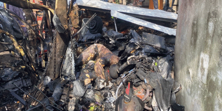 helicopter crash Tema