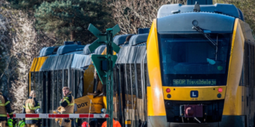 trains Denmark injured