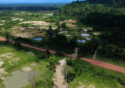 Galamsey Suaman District