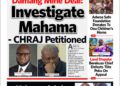 Here are today’s newspaper headlines, Monday, May 25, 2026