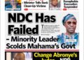 Here are today’s newspaper headlines, Friday, May 22, 2026