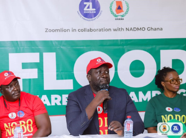 NADMO Zoomlion flood