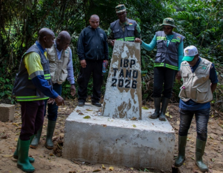 Ghana African Border