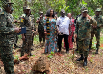 Ghana African Border