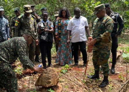 Ghana African Border