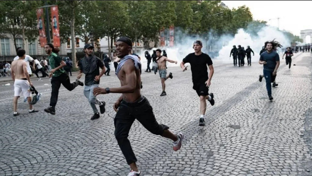 Champions League riots