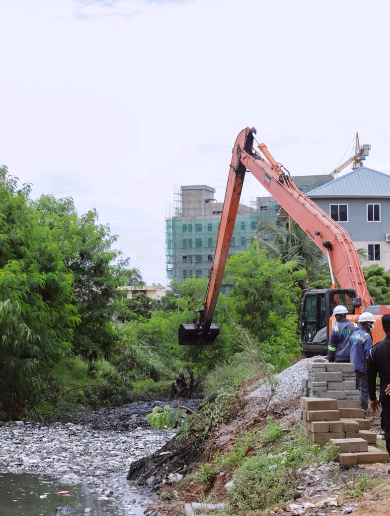 Accra’s storm drains