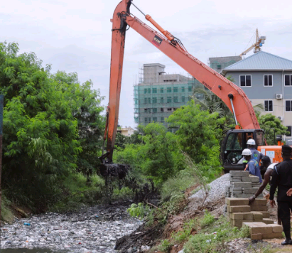 Accra’s storm drains