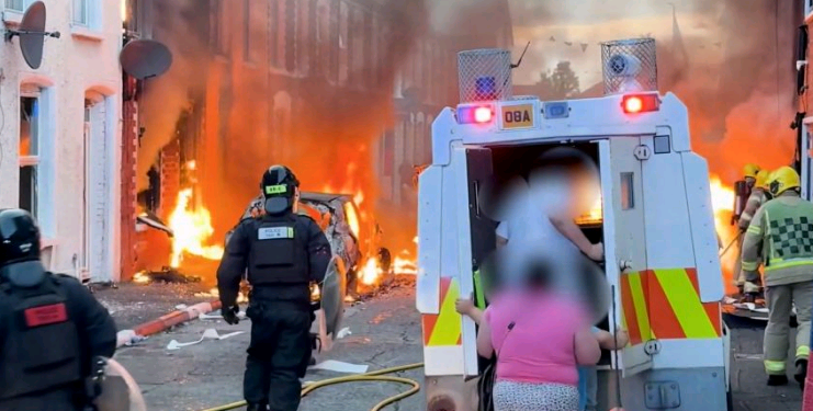 protests Northern Ireland