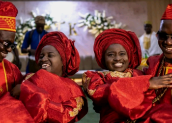Twins marry twins